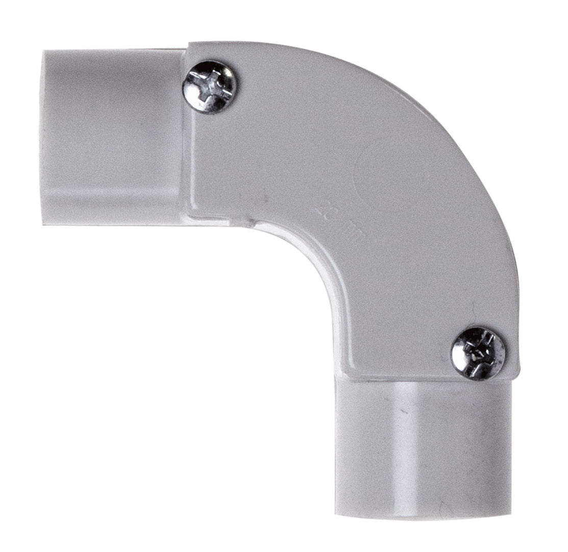 Conduit Inspection Elbow 25mm Grey
