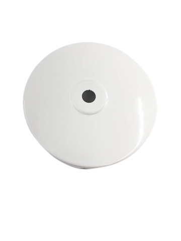 Ceiling Plate PC White 100mm