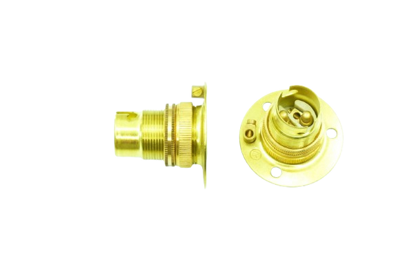 SBC Brass Batten Lampholder