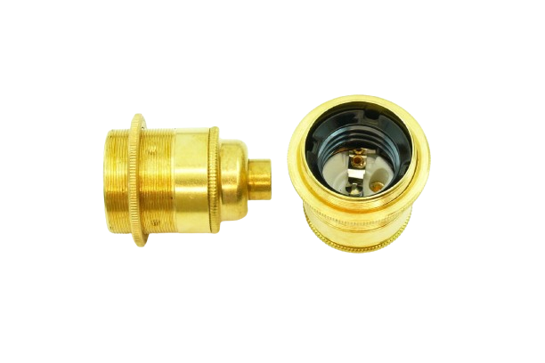 ES Brass 10mm Lampholder