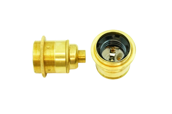 ES Brass 10mm Lampholder