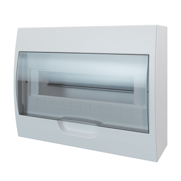 Zephyr Distribution Board Surface 12 Pole IP44