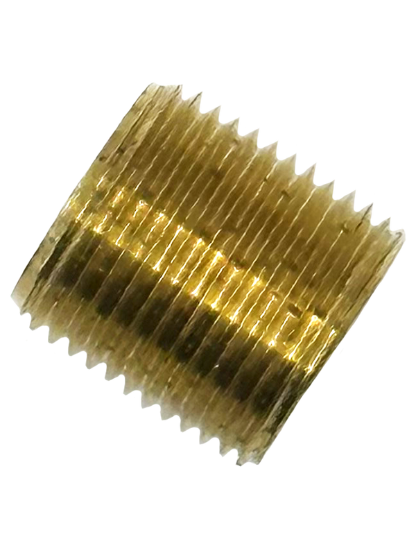 Nipple Brass 13mm - 13mm Long