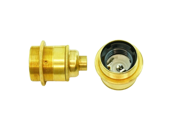 ES Brass 1/2" Lampholder