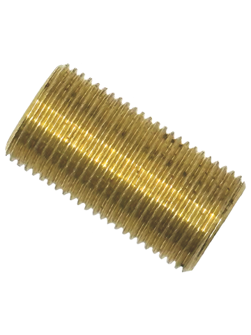 Nipple Brass 13mm - 25mm Long