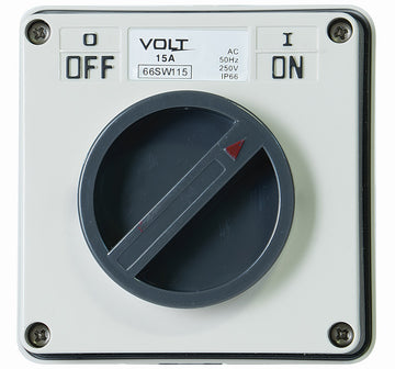 15 Amp Switch 1 Pole IP66